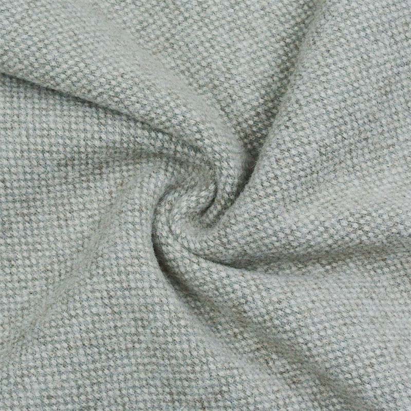 Diamond checks brushed double-sided knitting fabric